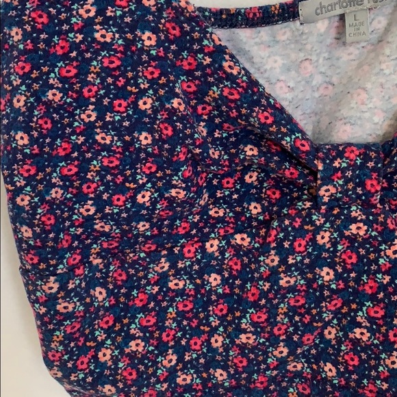 Floral patterned crop top - Picture 3 of 5